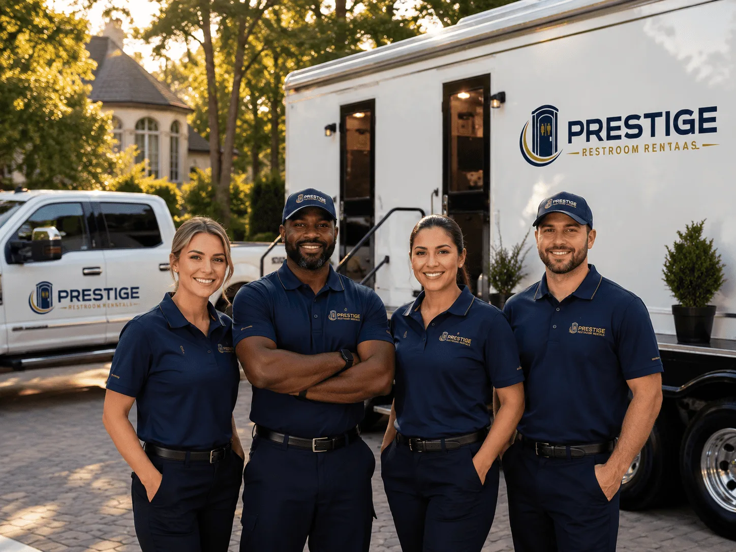 Trusted Luxury Portable Restrooms company in Vincent, AL